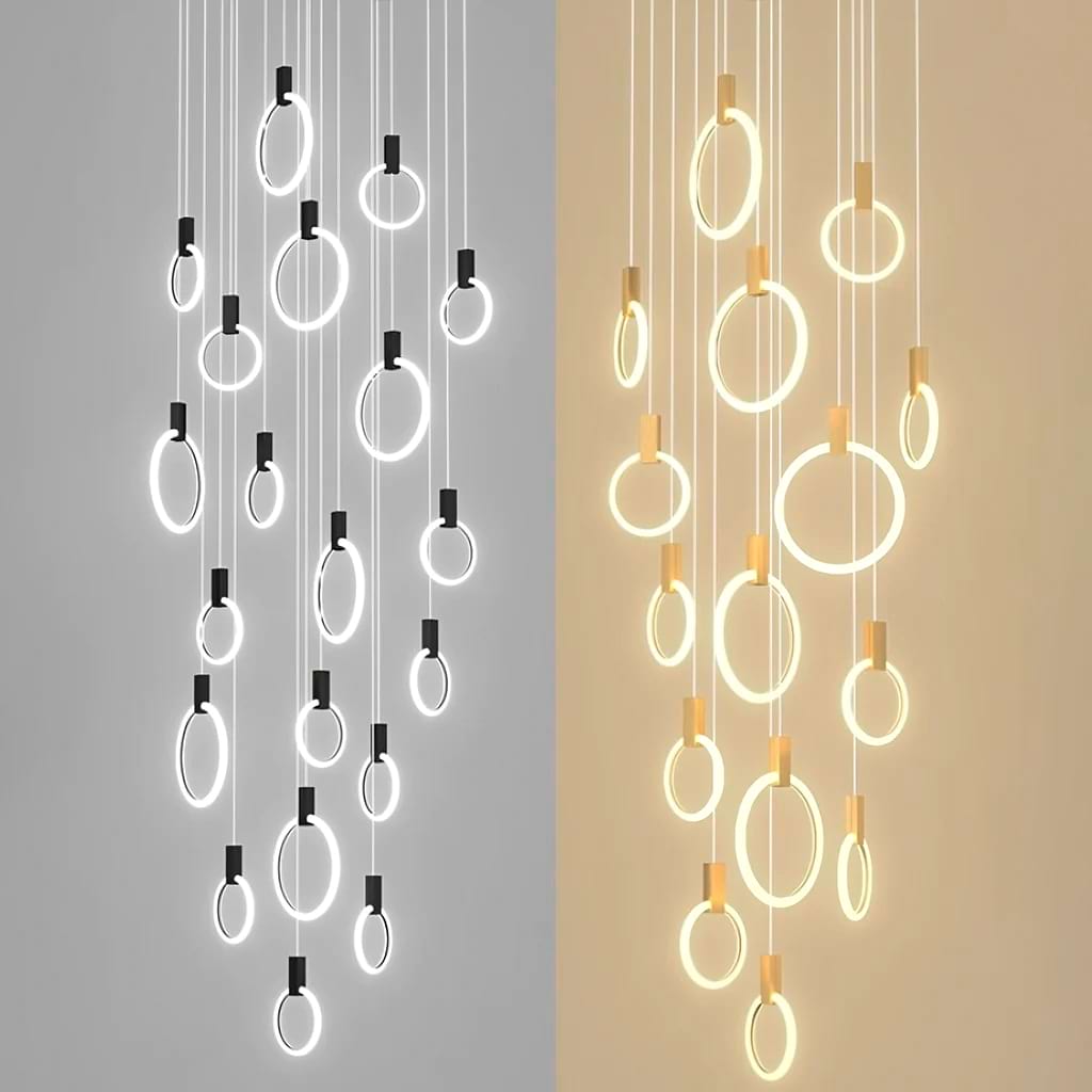 Jenne Modern Stairway Chandelier