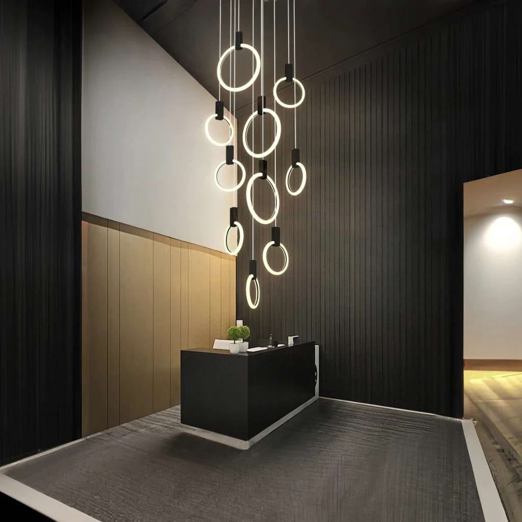 Jenne Modern Stairway Chandelier