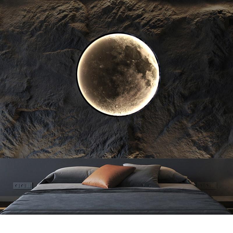Astro Moon Wall Lamp Illuminated Art