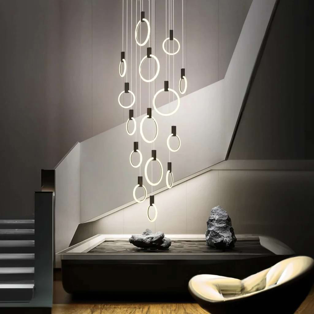 Jenne Modern Stairway Chandelier