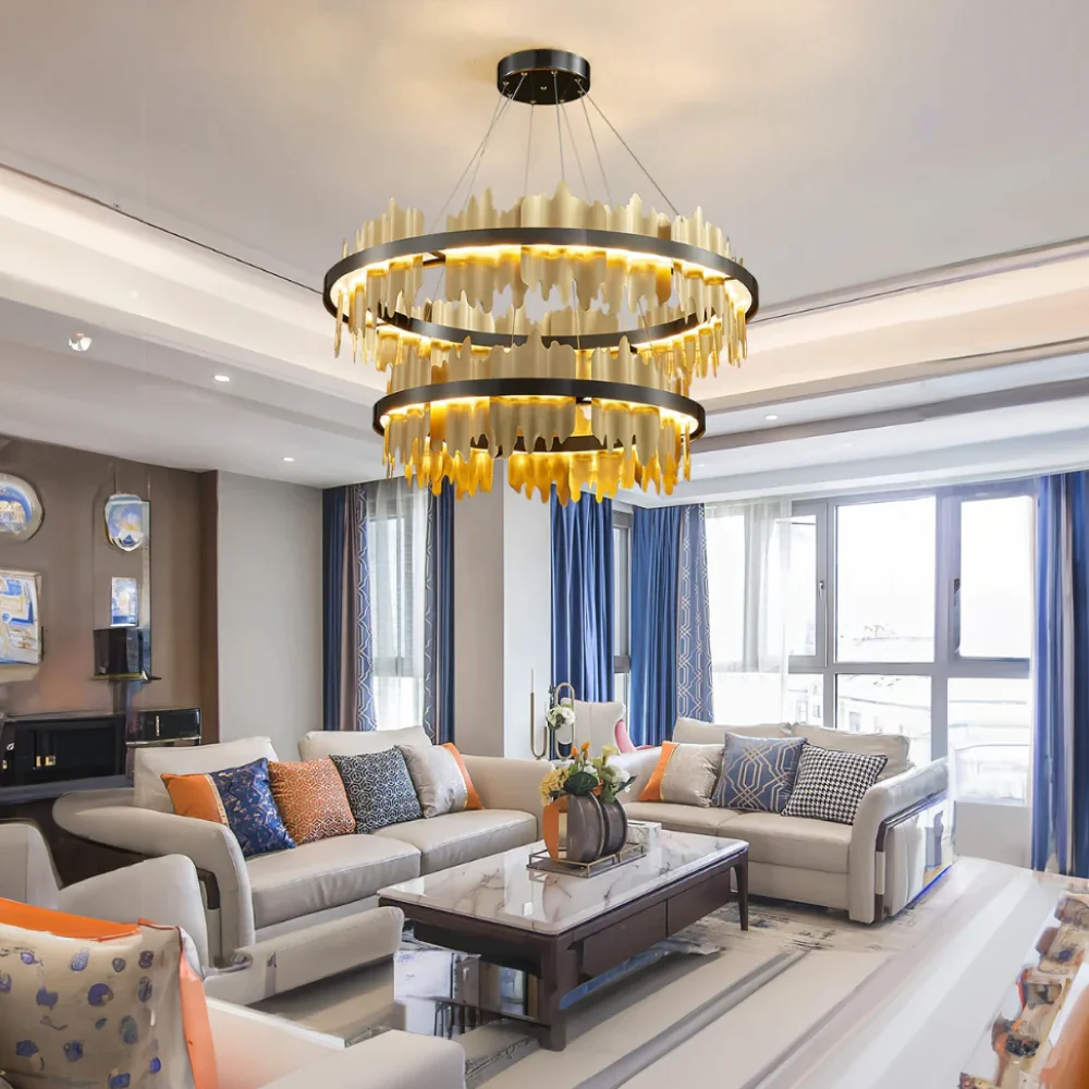 Nera 2-Tier Modern Chandelier