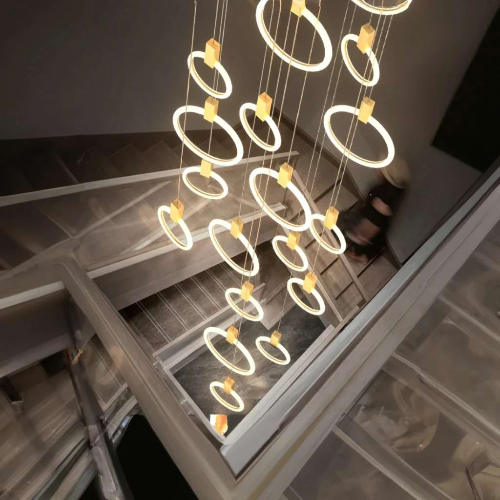 Jenne Modern Stairway Chandelier