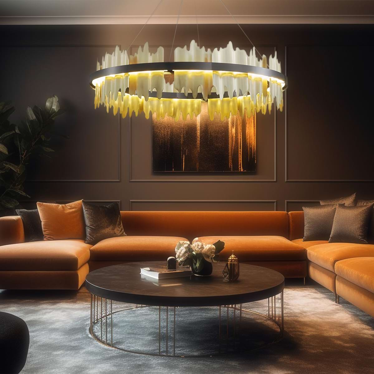 Nera Modern Ring Chandelier