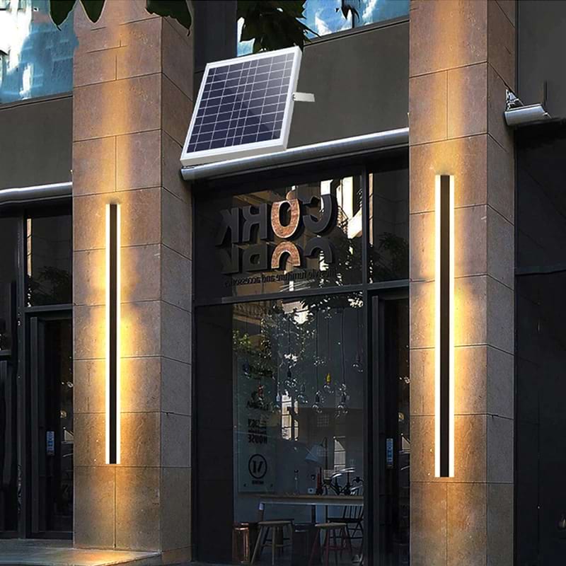 Haylen Solar Waterproof Wall Light