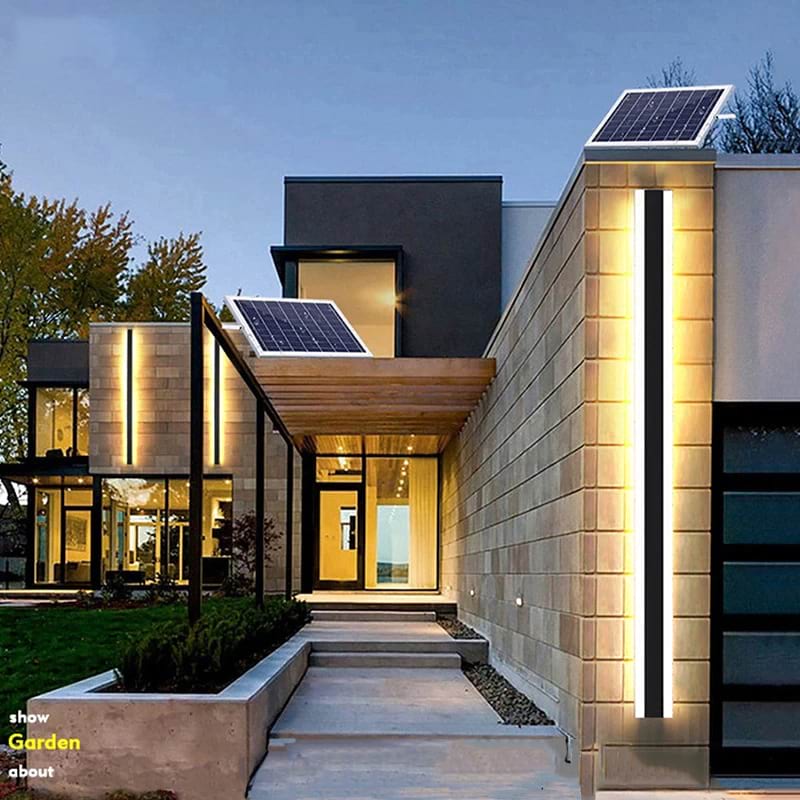 Haylen Solar Waterproof Wall Light