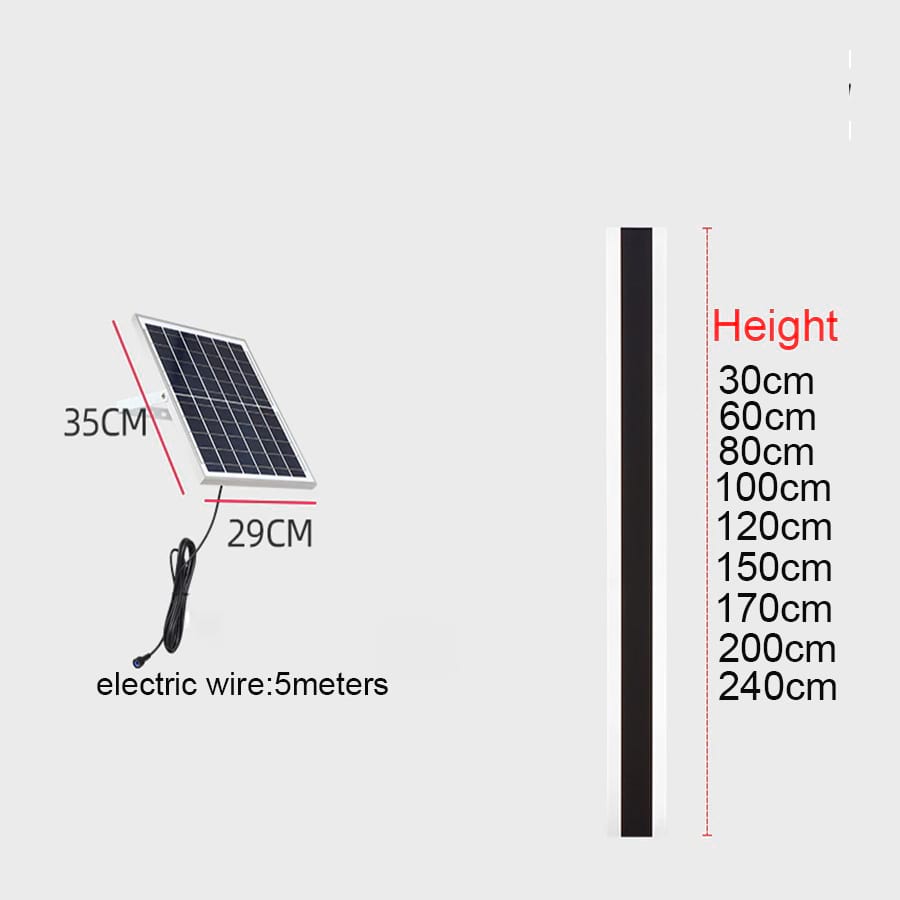 Haylen Solar Waterproof Wall Light