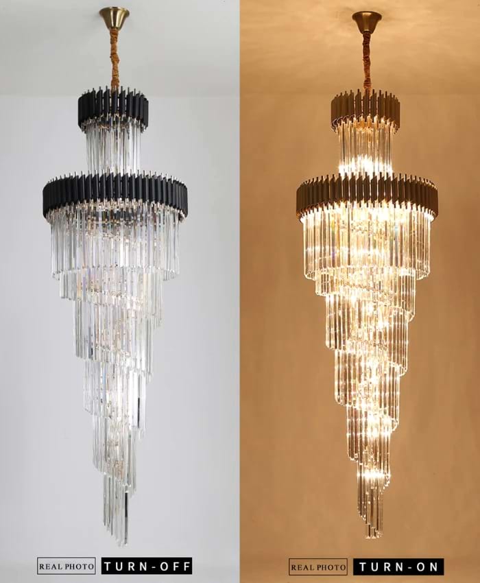Crystal chandelier