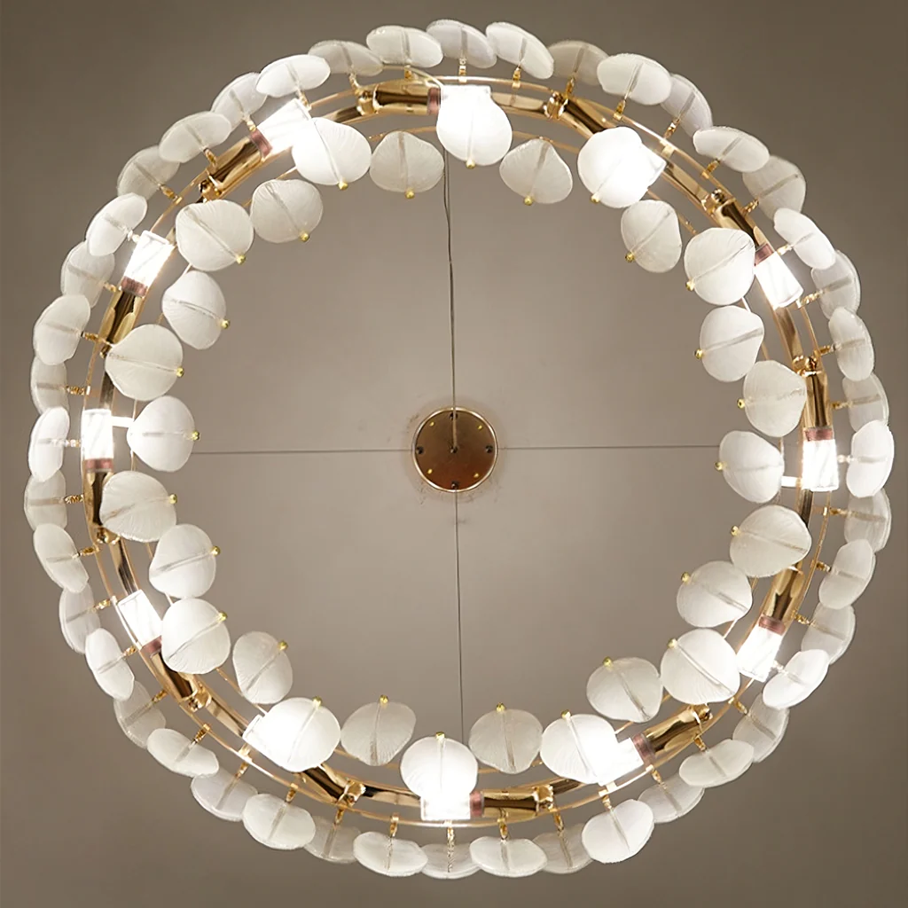 Feather Modern Luxury Chandelier