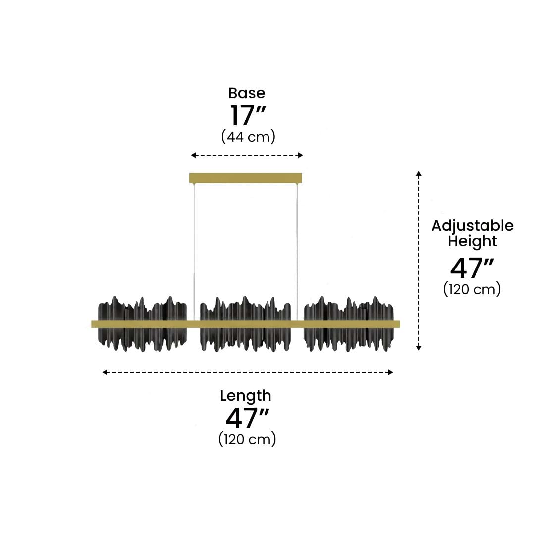 Nera dining chandelier