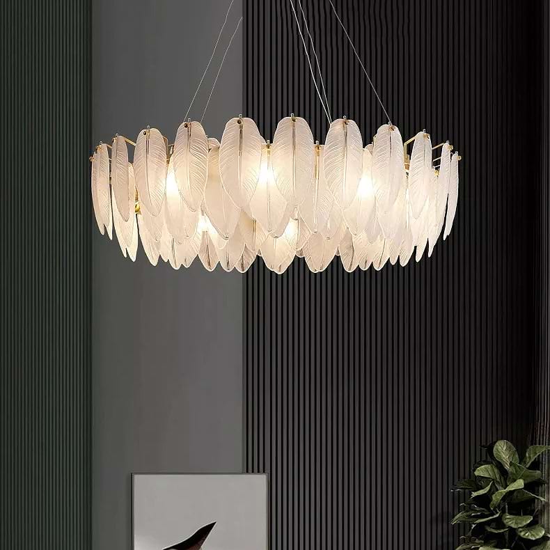 Feather Modern Luxury Chandelier