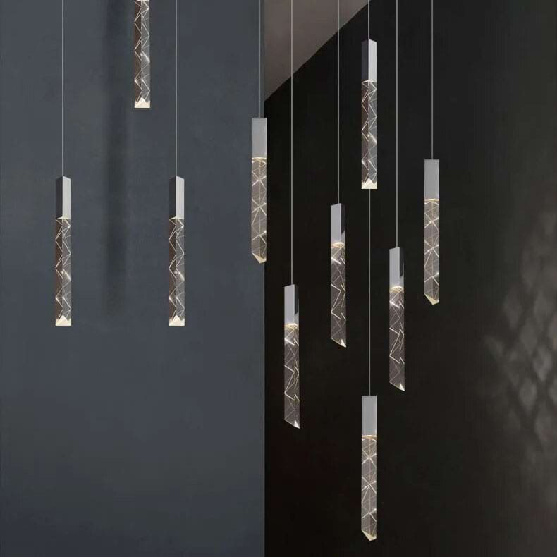 Rays Modern Luxurious Crystal Chandelier
