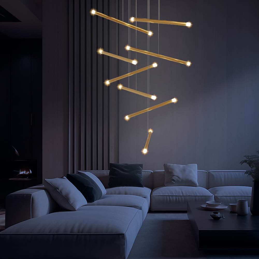 Whimsical Flora Chandelier