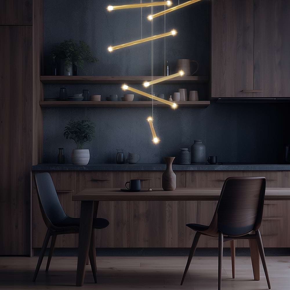 Whimsical Flora Chandelier