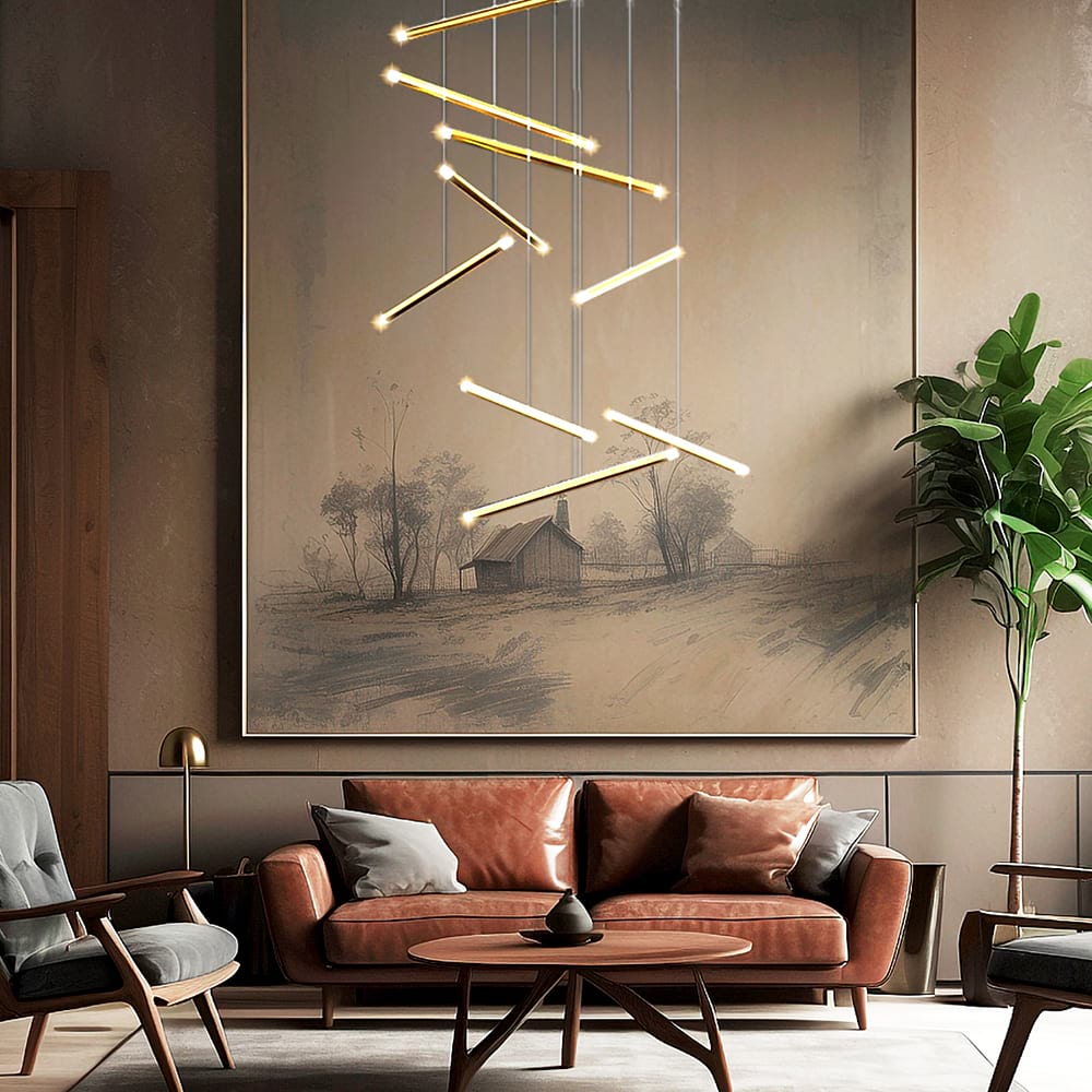 Whimsical Flora Chandelier