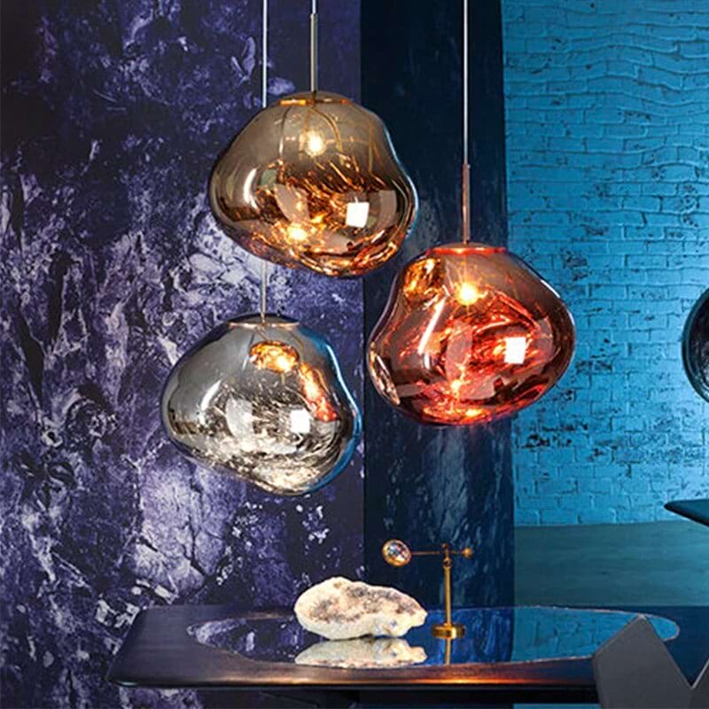Lava Nordic Glass Led Pendant Light