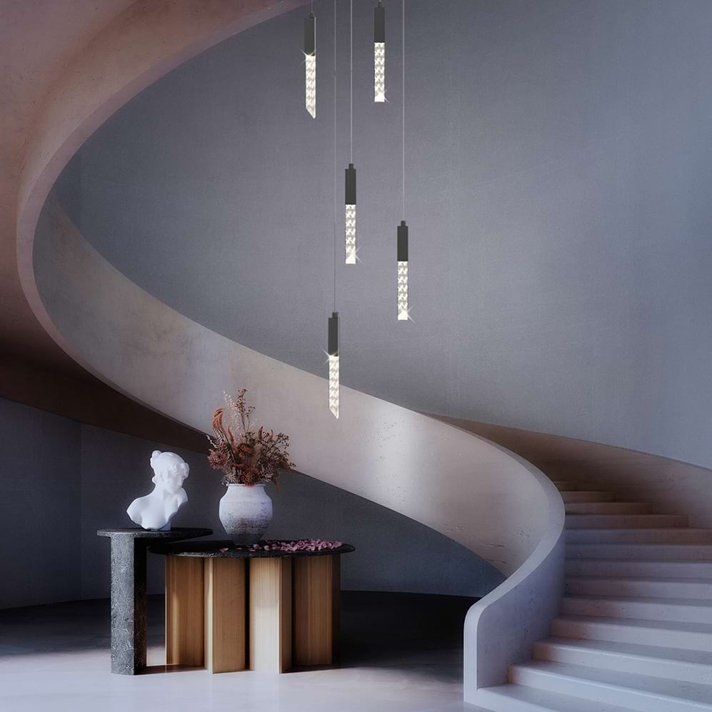 Large Crystal Chandeliers for High Ceilings