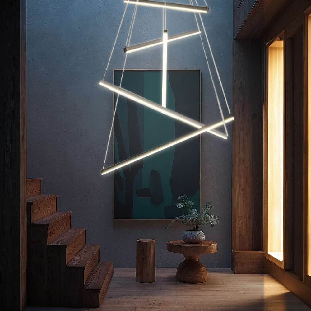 Cora Contemporary Foyer Chandelier