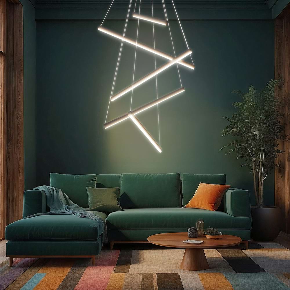 Cora Contemporary Foyer Chandelier