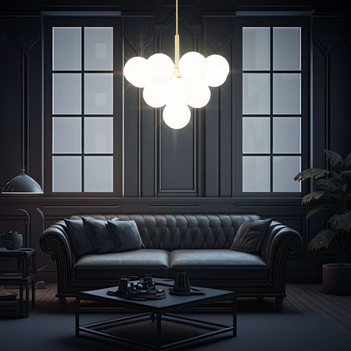 Marais Pointe Chandelier