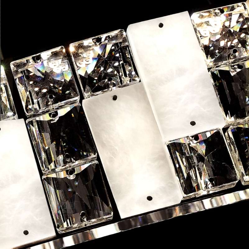 Edes Crystal & Marble Chandelier