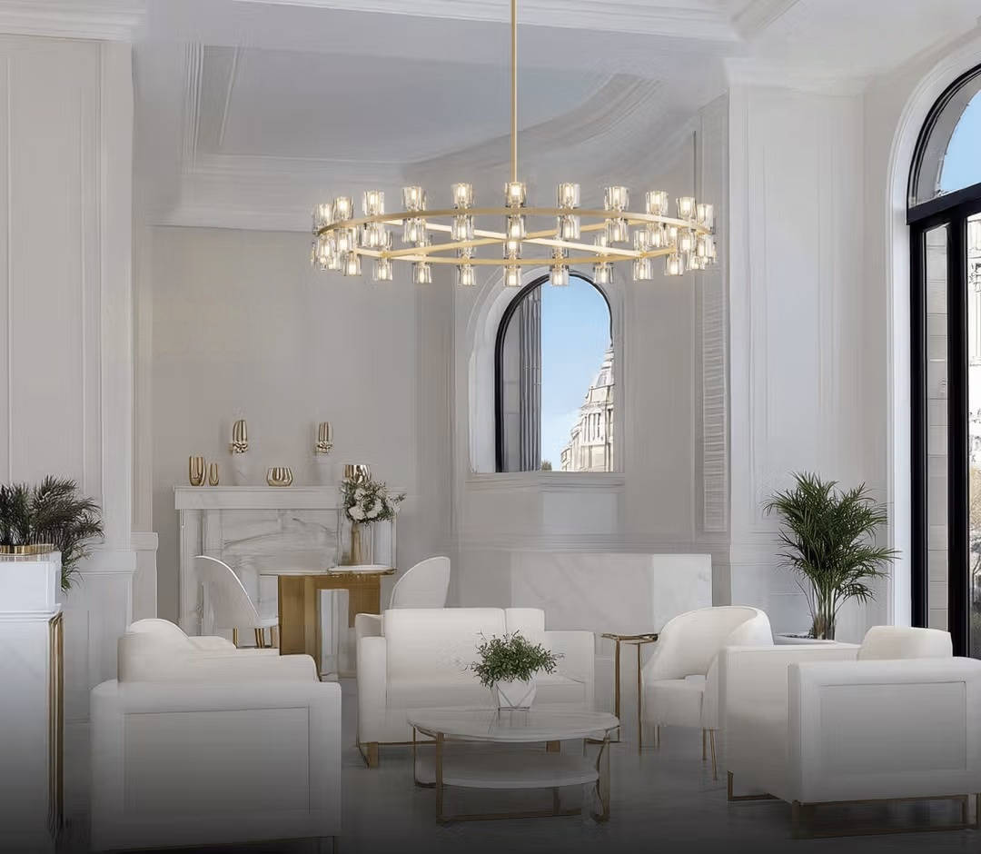 Sunrise Crystal Chandelier