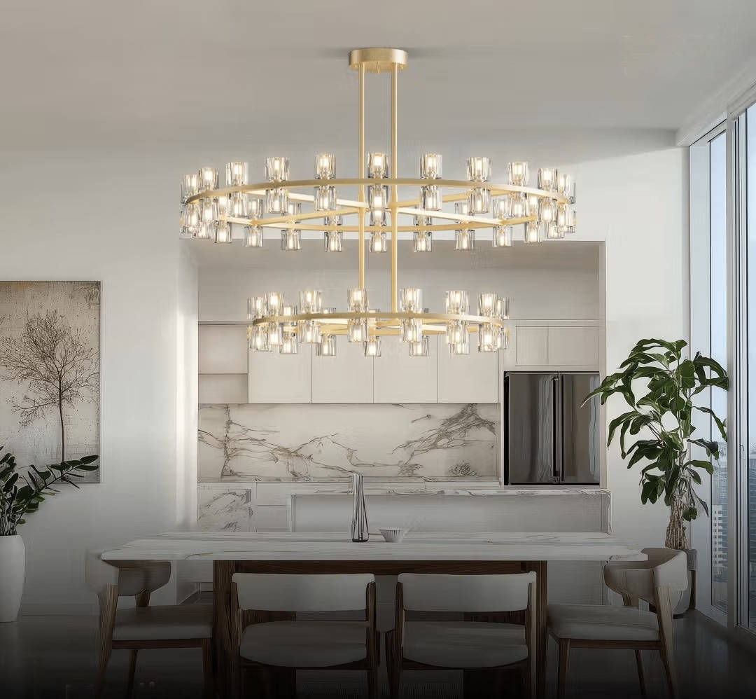 Sunrise Crystal Chandelier