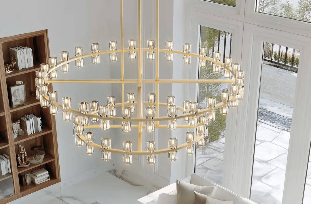 Sunrise Crystal Chandelier