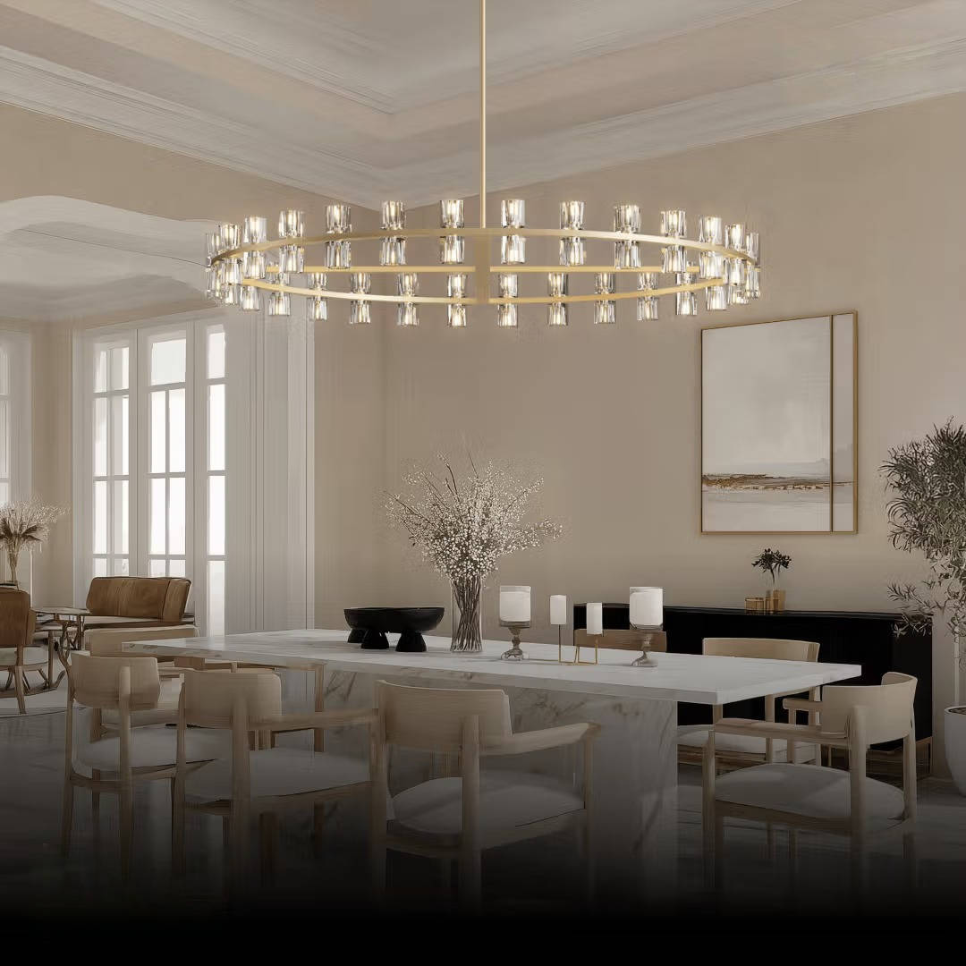 Sunrise Crystal Chandelier