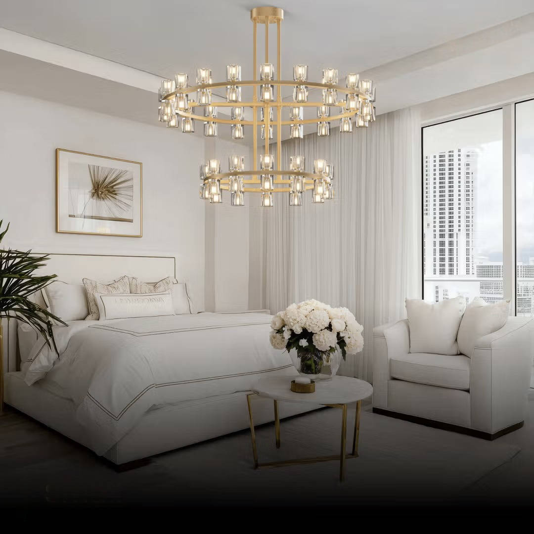 Sunrise Crystal Chandelier