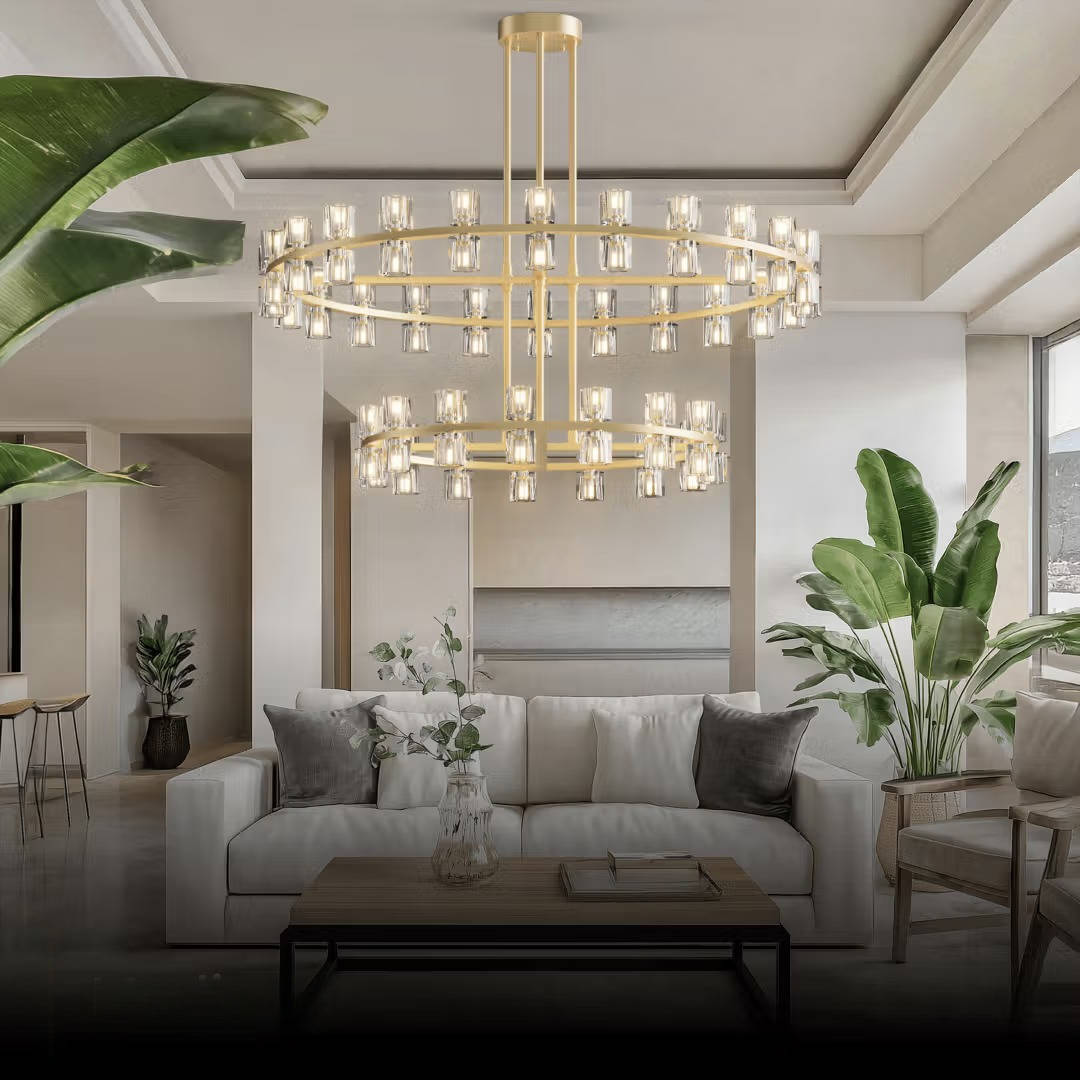 Sunrise Crystal Chandelier