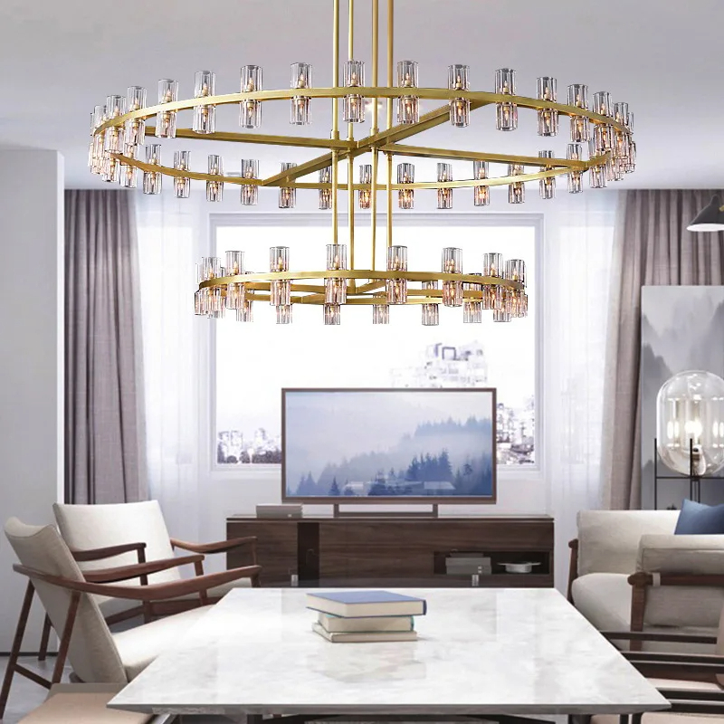 Sunrise Crystal Chandelier