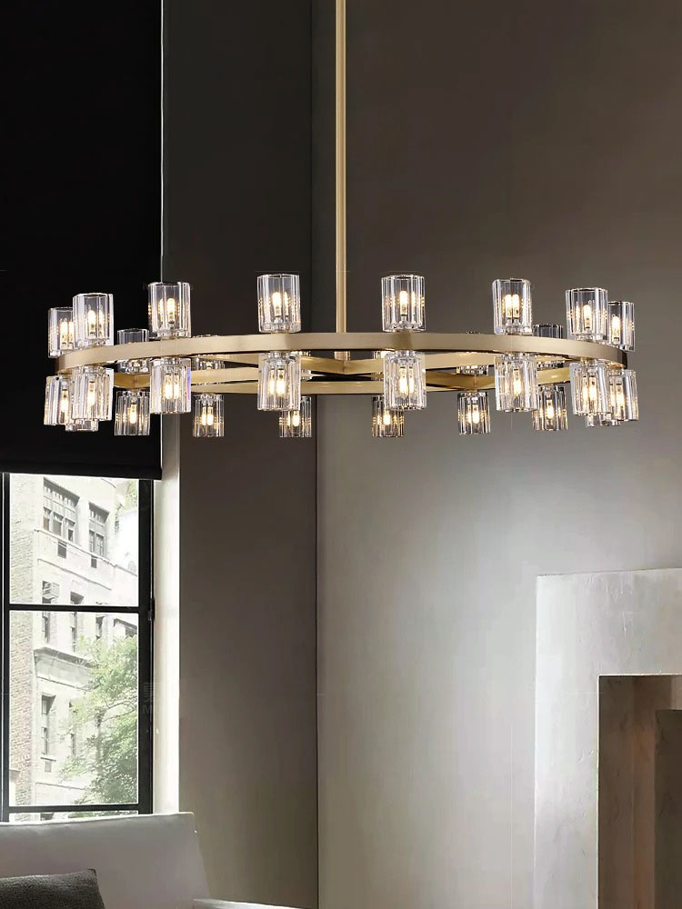 Sunrise Crystal Chandelier