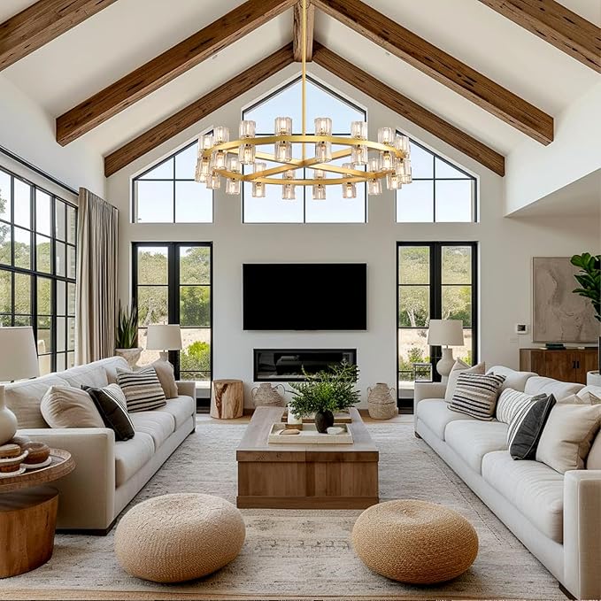 Sunrise Crystal Chandelier