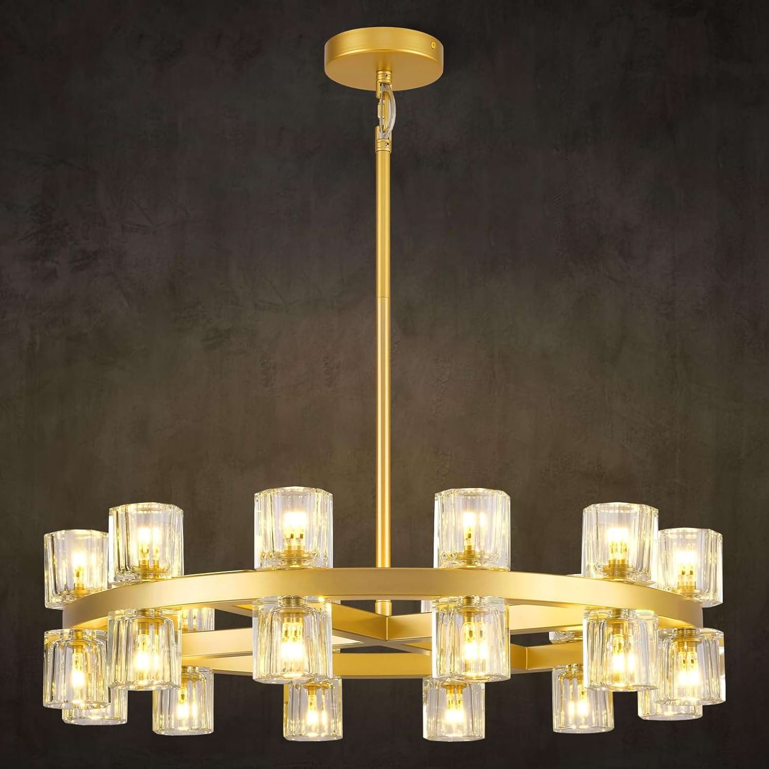Sunrise Crystal Chandelier