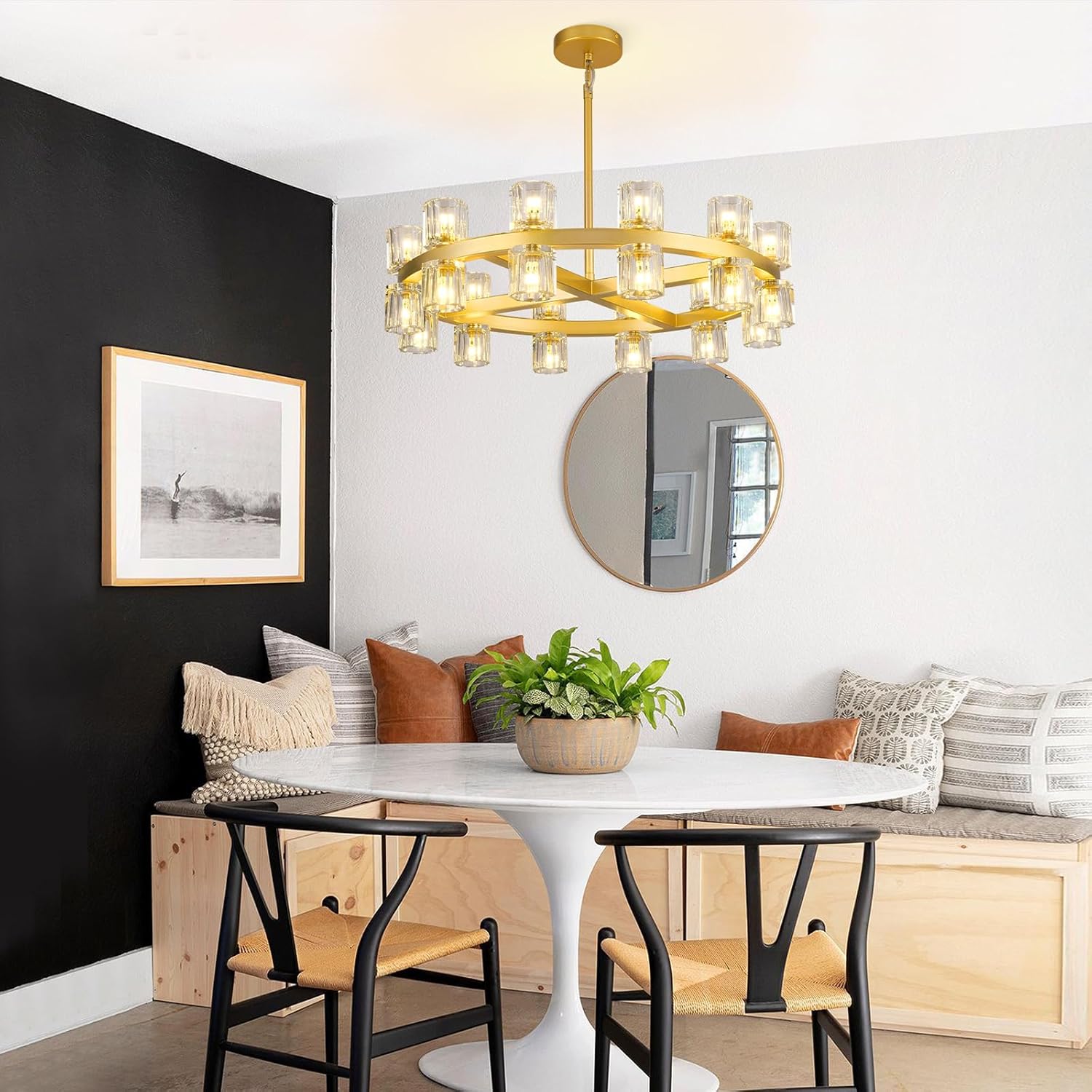 Sunrise Crystal Chandelier