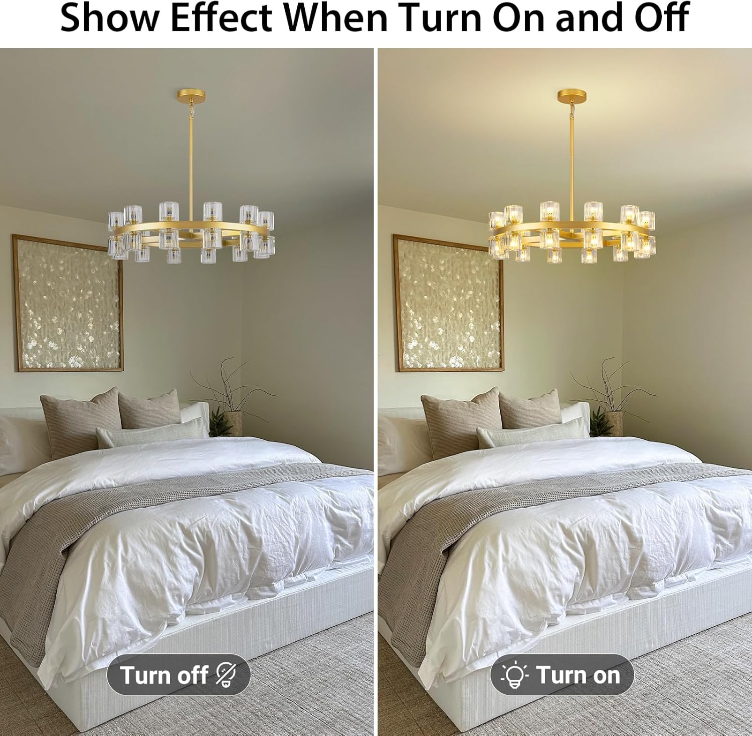 Sunrise Crystal Chandelier