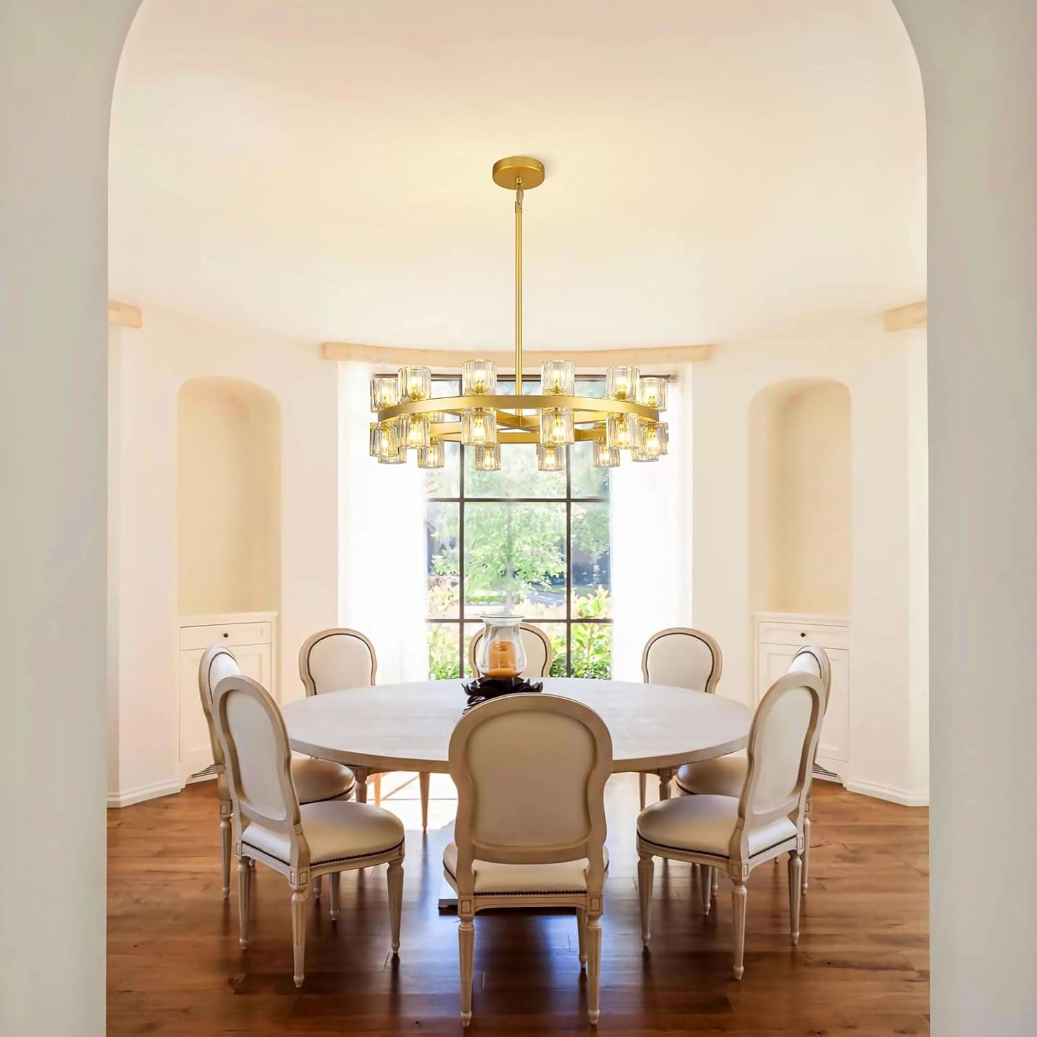 Sunrise Crystal Chandelier