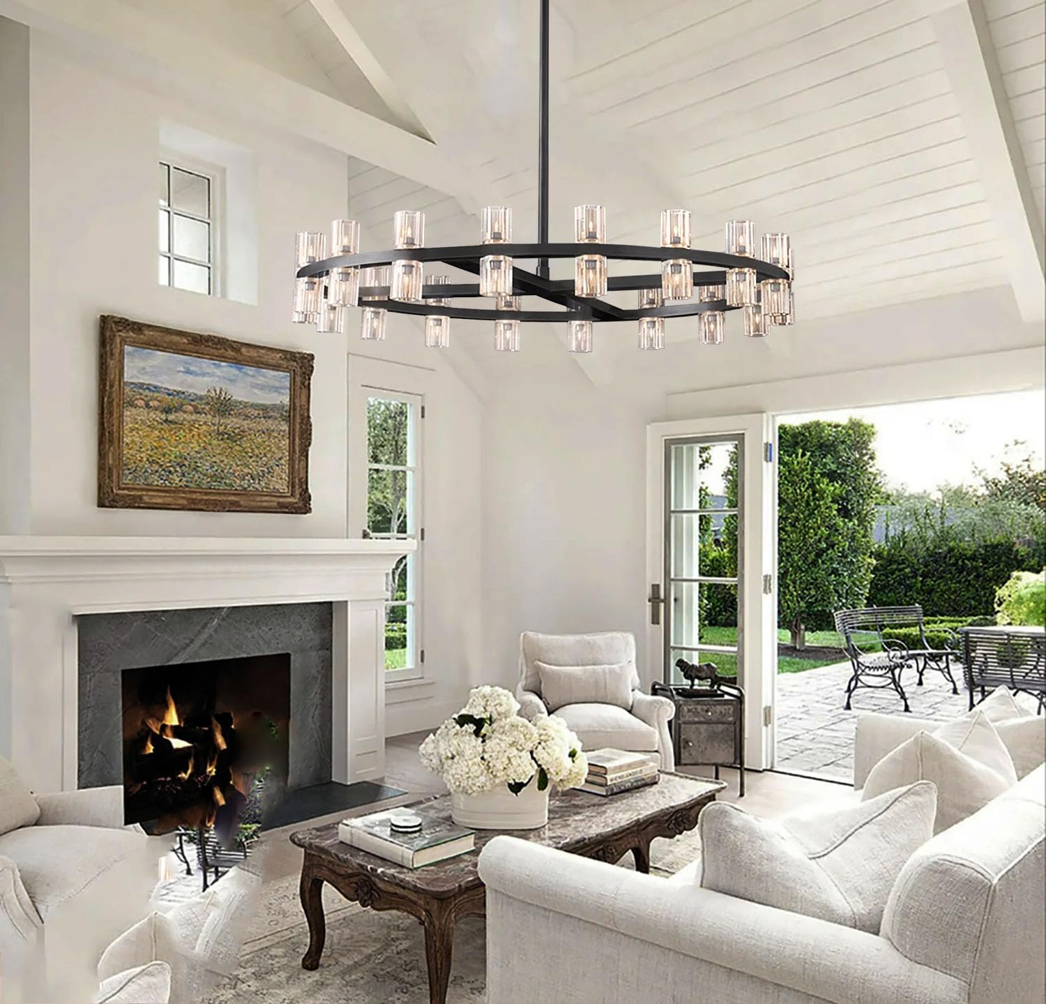 Sunrise Crystal Chandelier