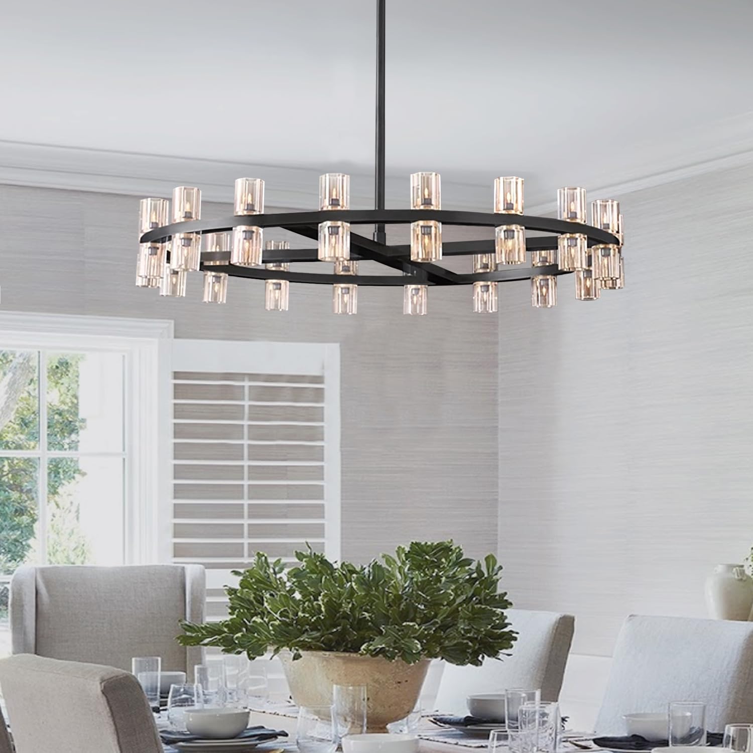 Sunrise Crystal Chandelier