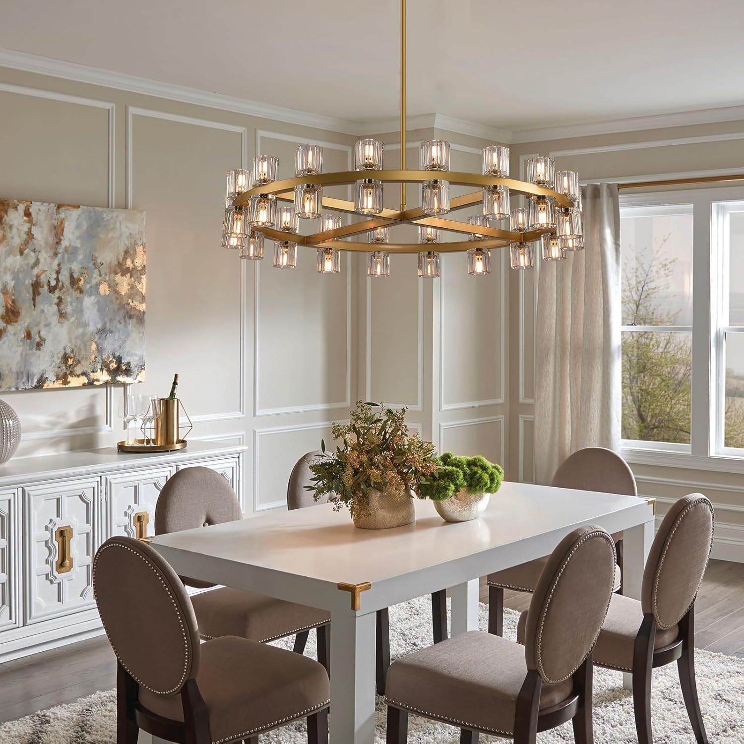 Sunrise Crystal Chandelier