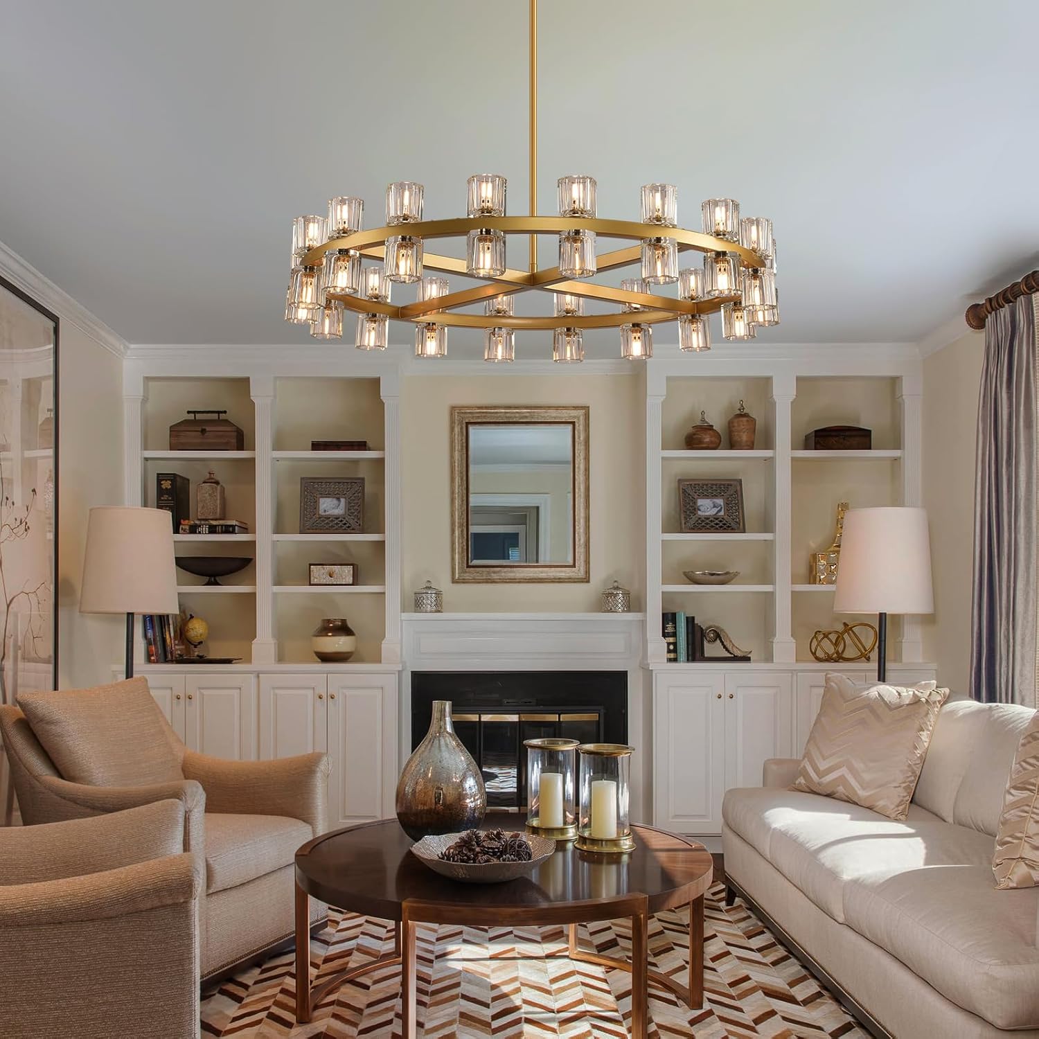 Sunrise Crystal Chandelier