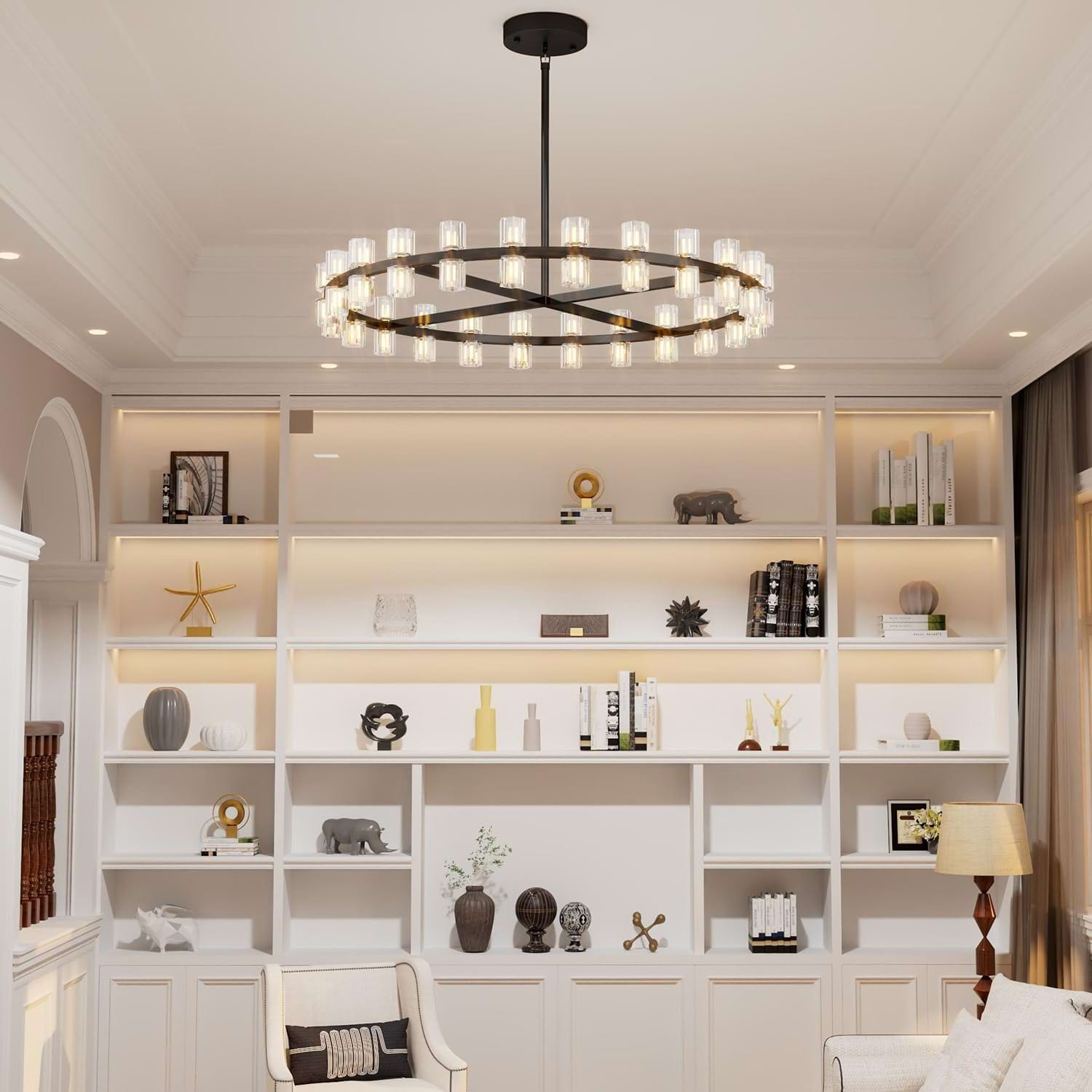 Sunrise Crystal Chandelier