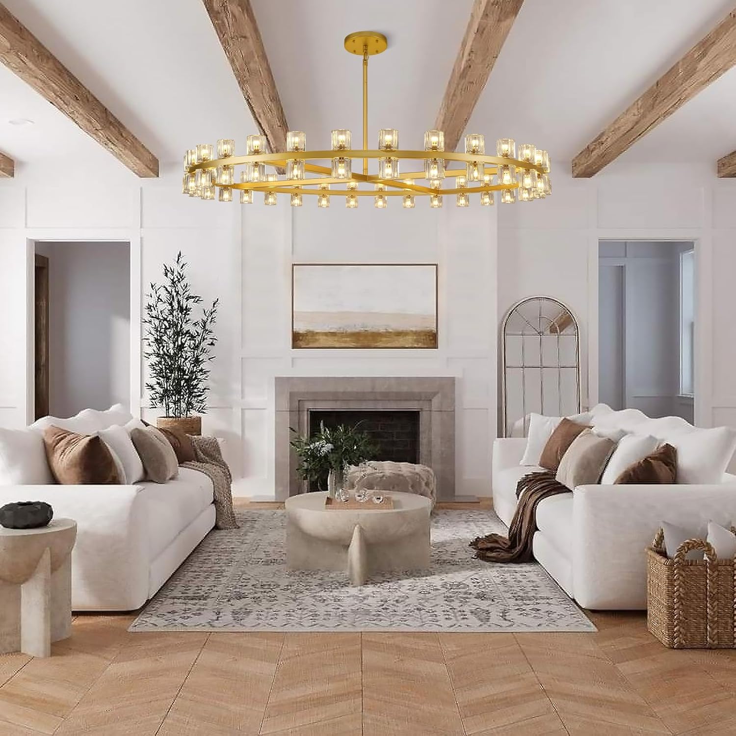 Sunrise Crystal Chandelier