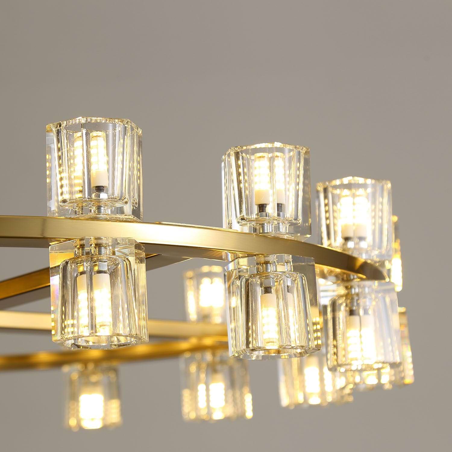 Sunrise Crystal Chandelier