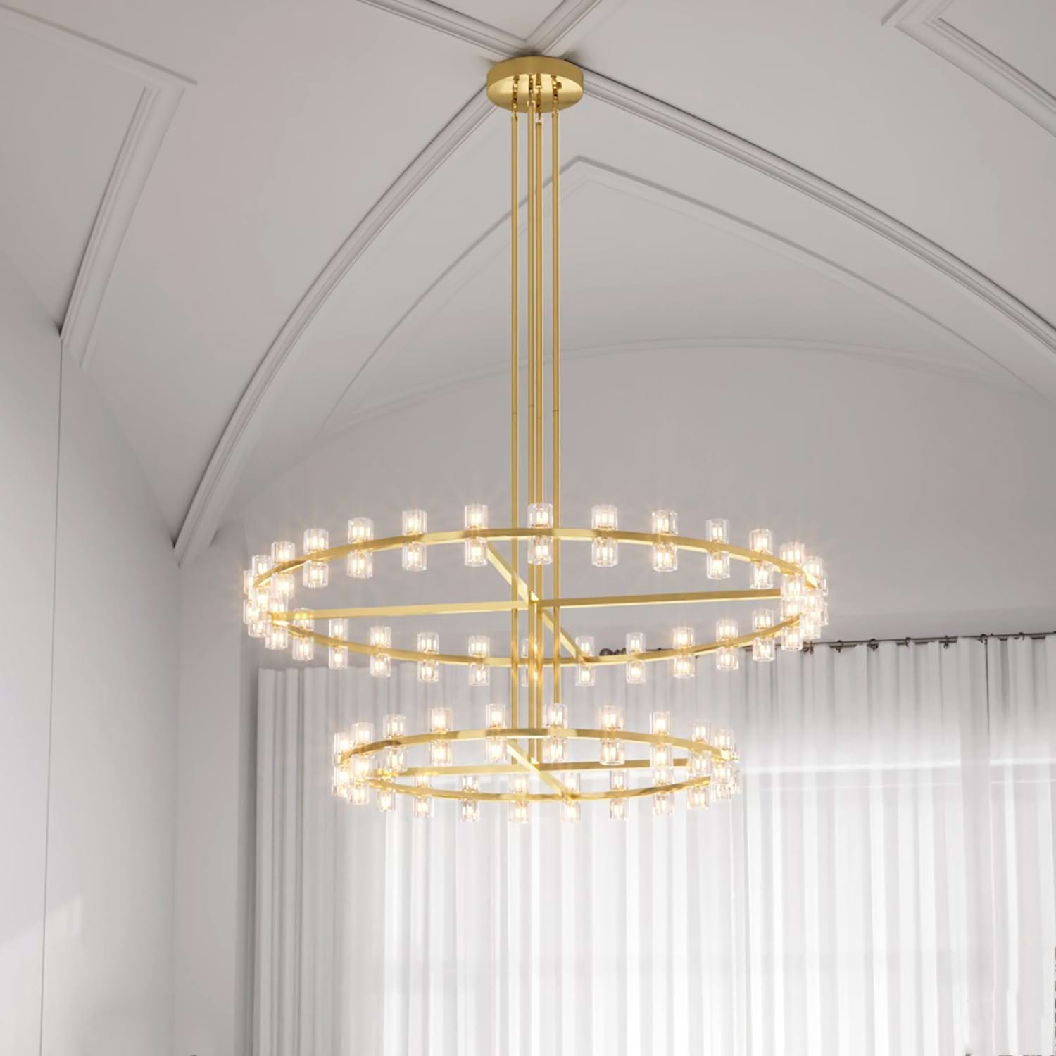 Sunrise Crystal Chandelier