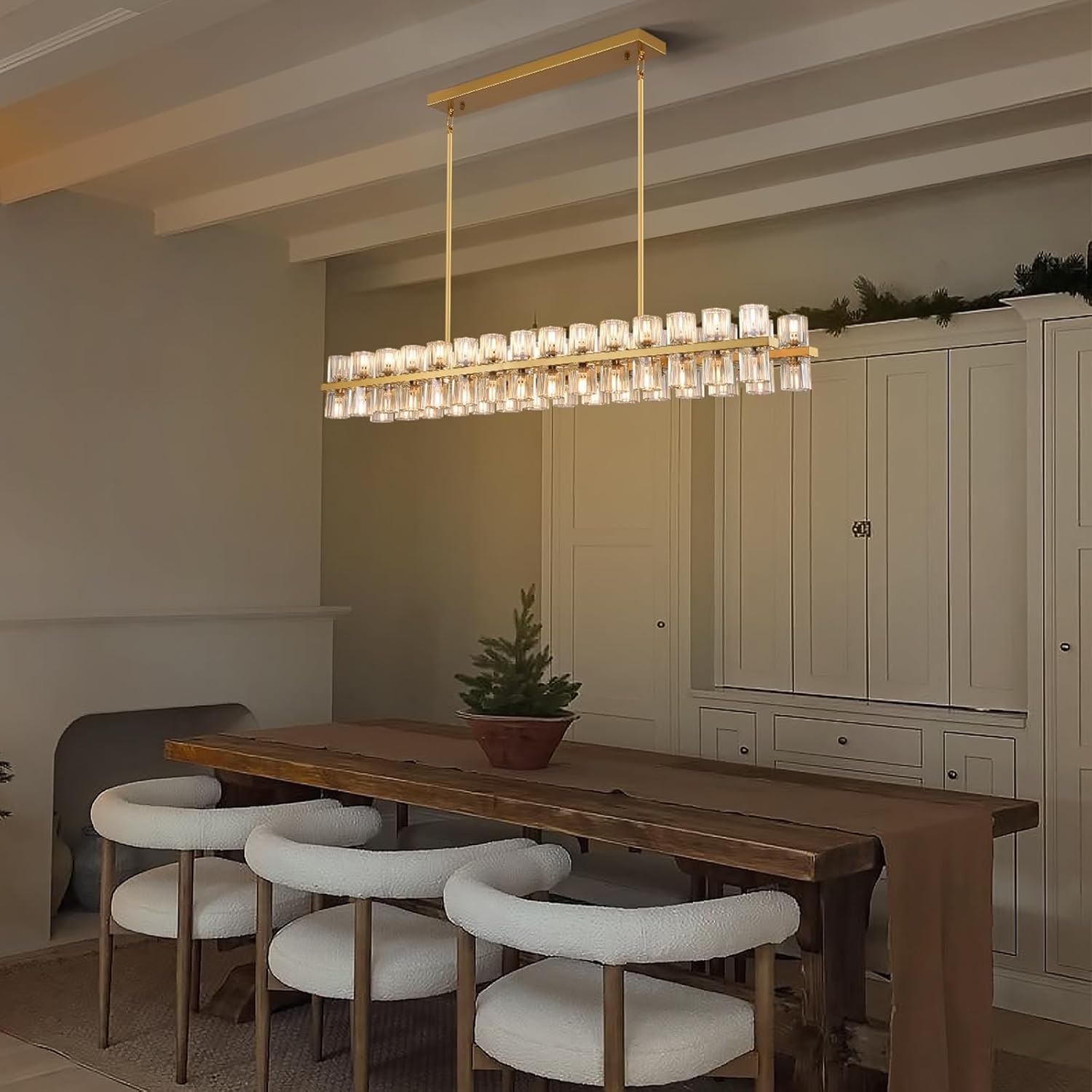 Sunrise Crystal Chandelier