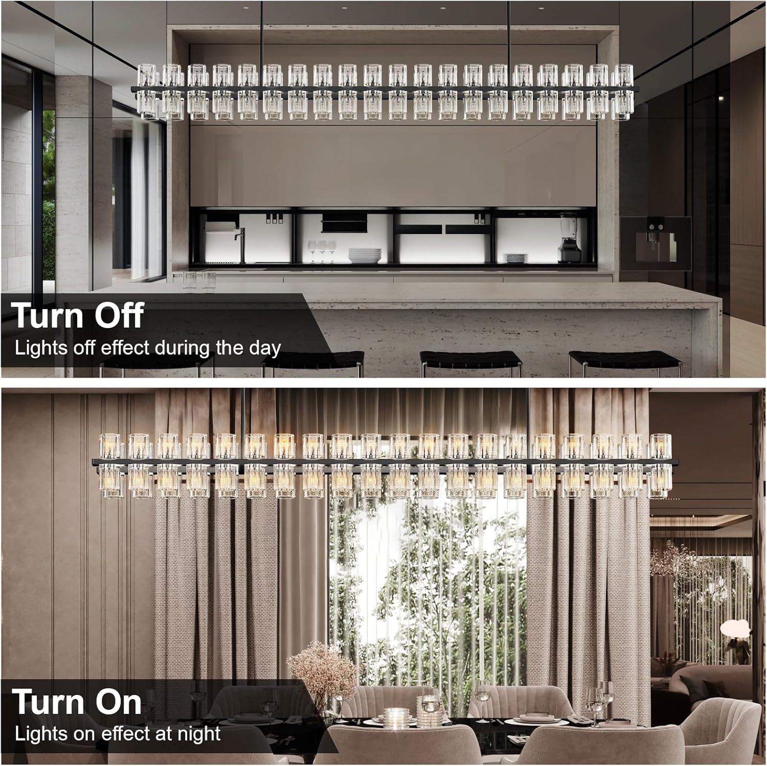 Sunrise Crystal Chandelier