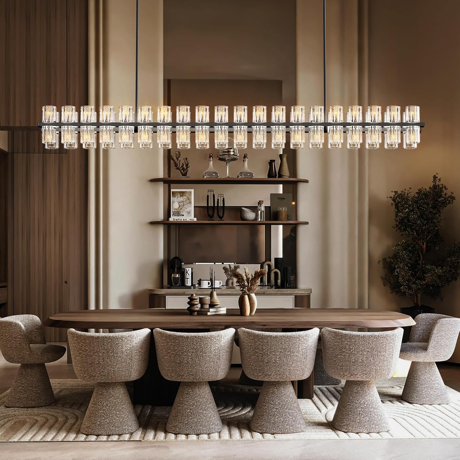 Sunrise Crystal Chandelier