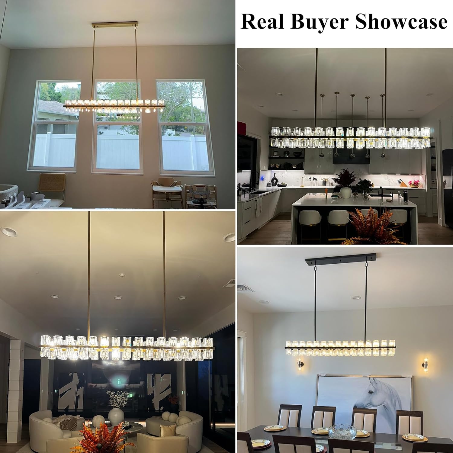Sunrise Crystal Chandelier